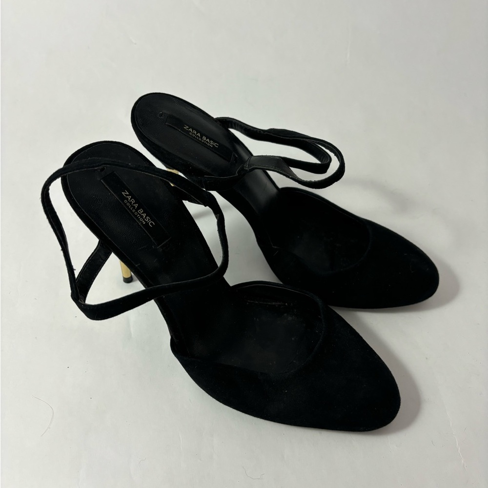 SUEDE ZARA HEELS